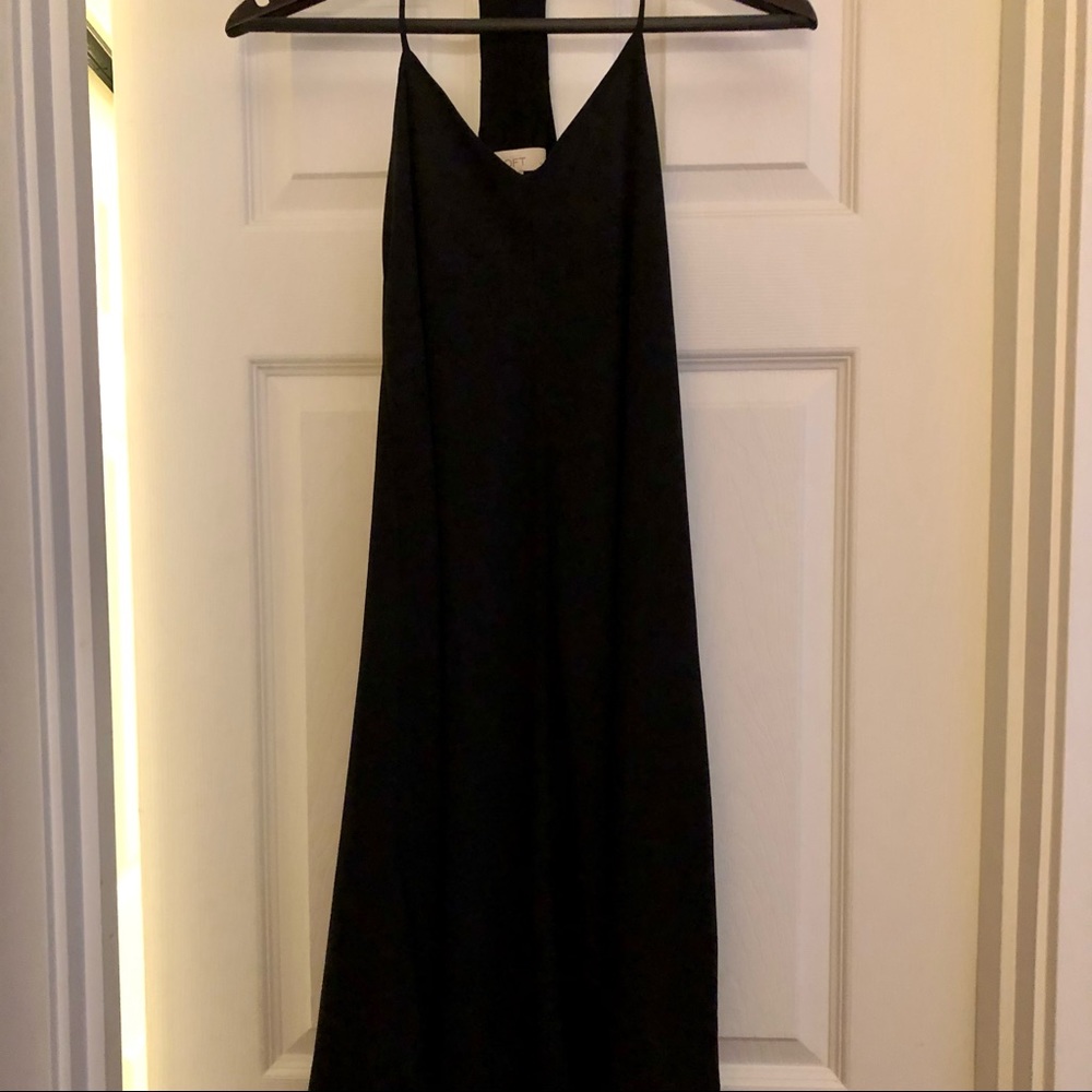 LOFT Ruffle Hem LBD - Picture 2 of 4